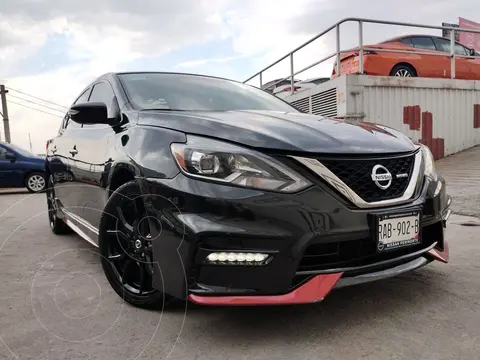 Nissan Sentra Nismo usado (2018) color Negro financiado en mensualidades(enganche $96,704 mensualidades desde $8,267)