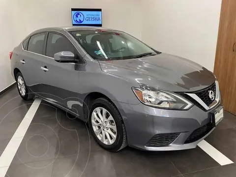 Nissan Sentra Sense usado (2019) color Gris financiado en mensualidades(enganche $49,500 mensualidades desde $4,883)