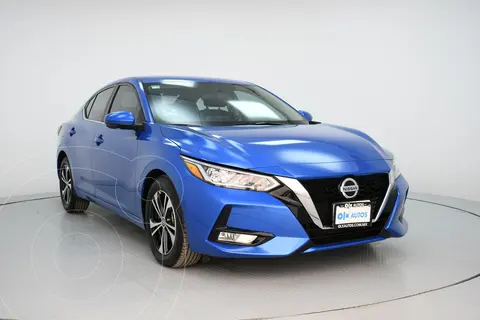 Nissan Sentra Advance Aut usado (2020) color Azul precio $372,000