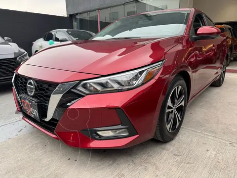 Nissan Sentra Advance usado (2023) color Rojo financiado en mensualidades(enganche $92,650 mensualidades desde $7,085)