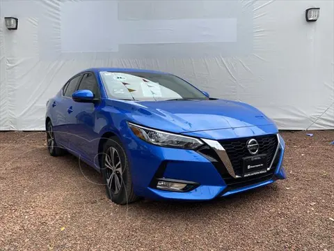 Nissan Sentra Advance usado (2020) color Azul financiado en mensualidades(enganche $90,000 mensualidades desde $6,581)