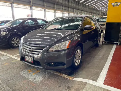 Nissan Sentra Advance usado (2015) color Gris Oxford financiado en mensualidades(enganche $40,000 mensualidades desde $3,300)