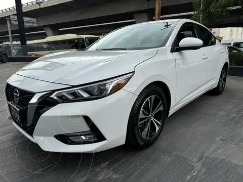 Nissan Sentra Advance usado (2023) color Blanco financiado en mensualidades(enganche $99,462 mensualidades desde $7,606)