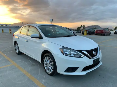 Nissan Sentra Sense usado (2018) color Blanco financiado en mensualidades(enganche $47,800 mensualidades desde $4,700)