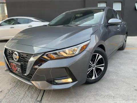 Nissan Sentra Advance usado (2022) color Gris financiado en mensualidades(enganche $96,738 mensualidades desde $7,397)