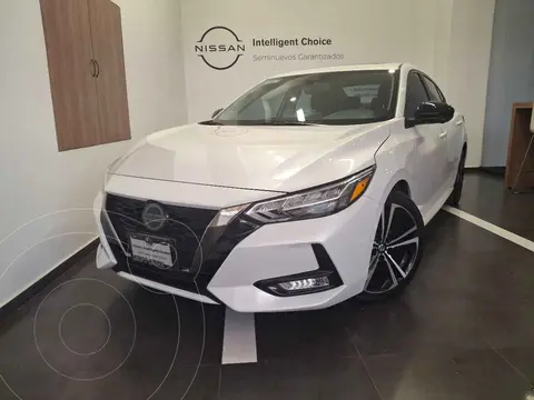 Nissan Sentra SR Platinum Aut usado (2023) color Blanco financiado en mensualidades(enganche $92,400 mensualidades desde $9,115)