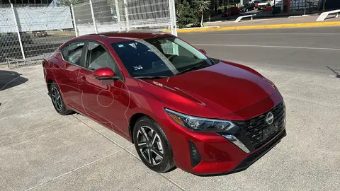Nissan Sentra Advance usado (2024) color Rojo financiado en mensualidades(enganche $75,900 mensualidades desde $8,521)