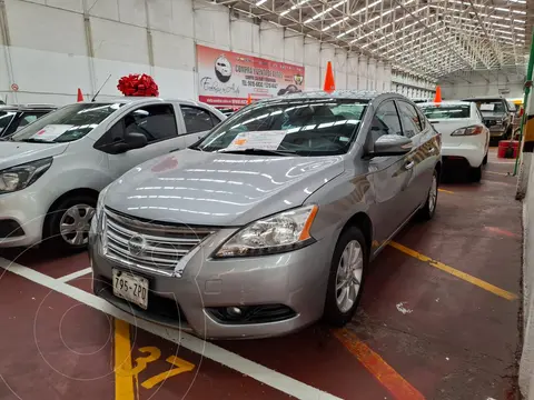 Nissan Sentra Advance Aut usado (2015) color Plata financiado en mensualidades(enganche $45,000 mensualidades desde $3,950)