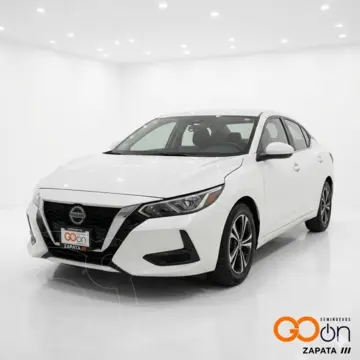 Nissan Sentra Sense usado (2024) color NIS B BLANCO PERLADO precio $335,000