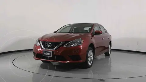 Nissan Sentra Sense Aut usado (2018) color Rojo precio $248,999