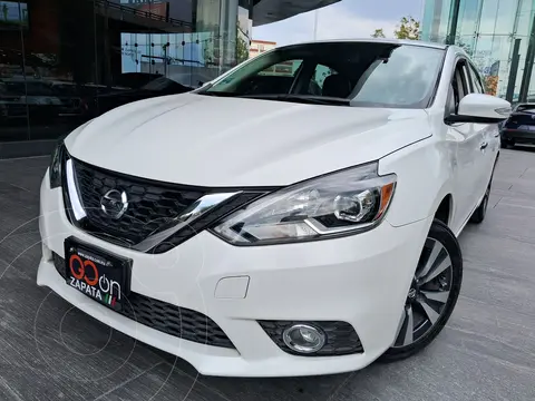 Nissan Sentra Exclusive Aut usado (2017) color Blanco precio $240,000