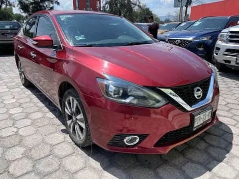 Nissan Sentra Exclusive Aut NAVI usado (2019) color Rojo precio $285,000