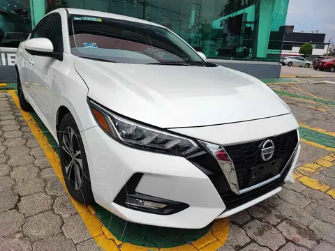 Nissan Sentra Advance usado (2021) color Blanco financiado en mensualidades(enganche $86,250 mensualidades desde $6,361)