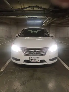Nissan Sentra Sense usado (2016) color Blanco Perla precio $132,000