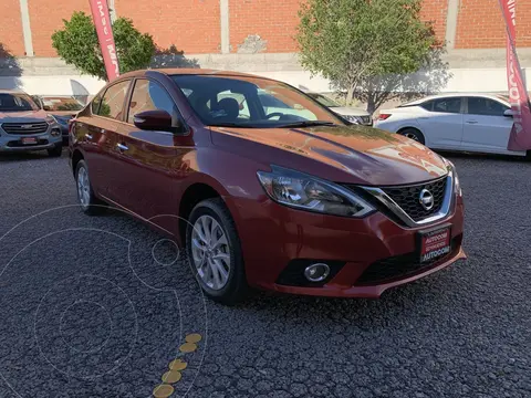 Nissan Sentra Advance usado (2019) color Rojo financiado en mensualidades(enganche $69,576 mensualidades desde $6,399)