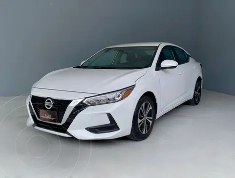 Nissan Sentra Sense Aut usado (2023) color Blanco precio $299,000