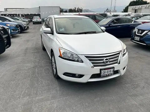 Nissan Sentra Exclusive NAVI Aut usado (2016) color Blanco precio $195,800