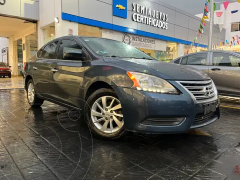 foto Nissan Sentra Sense Aut usado (2016) color Azul precio $205,000