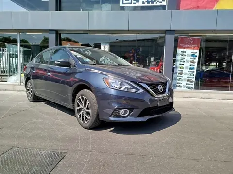 Nissan Sentra Advance Aut usado (2017) color Azul Oscuro precio $198,000