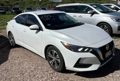 Nissan Sentra Sense Aut usado (2023) color Blanco precio $338,000