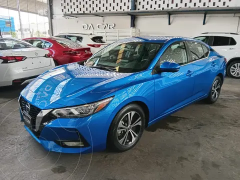 Nissan Sentra Advance Aut usado (2021) color Azul Zafiro precio $287,000