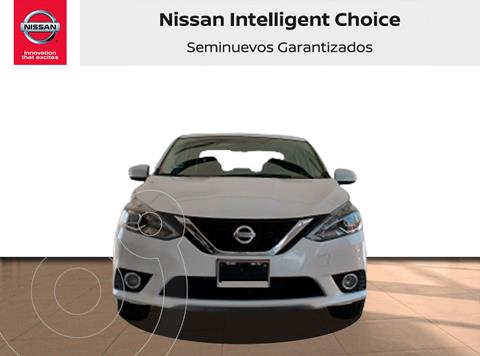 Nissan Sentra Exclusive NAVI Aut usado (2017) color Blanco precio $269,000