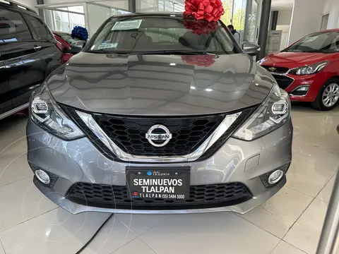 Nissan Sentra Exclusive Aut usado (2018) color Gris precio $300,001