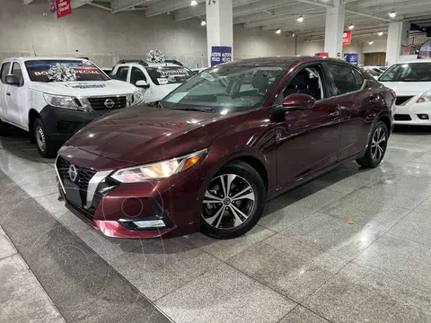 Nissan Sentra Advance Aut usado (2021) color Caf financiado en mensualidades(enganche $84,448 mensualidades desde $6,460)