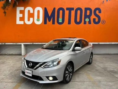 Nissan Sentra Exclusive Aut usado (2018) color Plata financiado en mensualidades(enganche $62,500)