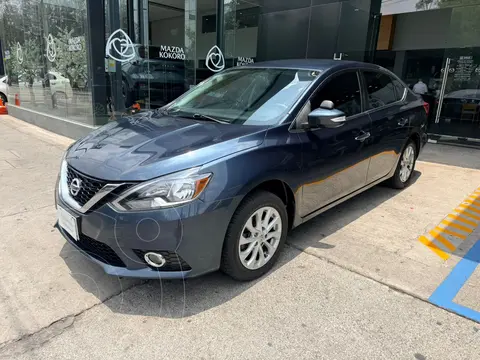 Nissan Sentra Advance Aut usado (2017) color Azul Electrico precio $194,000