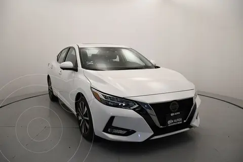 Nissan Sentra Exclusive Aut usado (2021) color Blanco financiado en mensualidades(enganche $90,200 mensualidades desde $7,096)