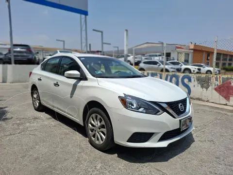 Nissan Sentra Sense usado (2019) color Blanco precio $215,000