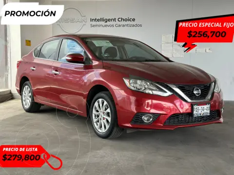 Nissan Sentra Advance usado (2019) color Rojo precio $257,000