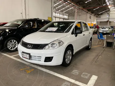 Nissan Tiida Sedan Drive usado (2018) color Blanco financiado en mensualidades(enganche $34,000 mensualidades desde $3,000)