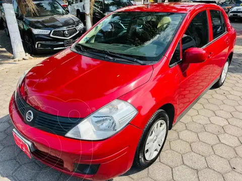 Nissan Tiida Sedan Sense Aut usado (2016) color Rojo precio $147,000