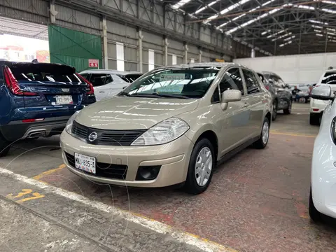 Nissan Tiida Sedan Drive usado (2018) color Arena financiado en mensualidades(enganche $49,000 mensualidades desde $3,850)