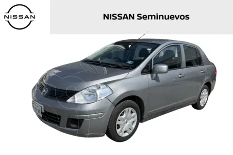 Nissan Tiida Sedan Sense Aut usado (2017) color Gris precio $185,000