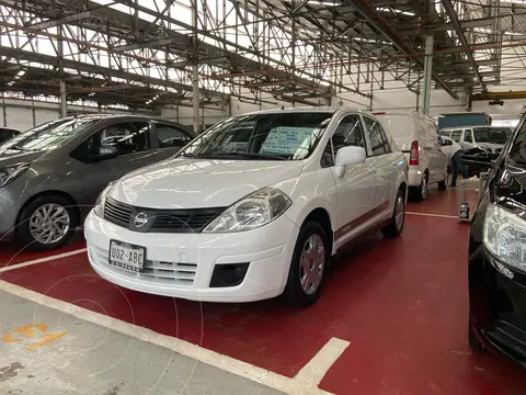 Nissan Tiida Sedan Advance usado (2015) color Blanco financiado en mensualidades(enganche $32,500 mensualidades desde $3,500)