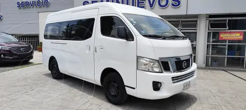 Nissan Urvan 12 Pas Aa Pack Seguridad usado (2017) color Blanco precio $430,000