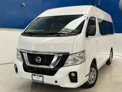 Nissan Urvan Panel Ventanas Amplia usado (2022) color Blanco financiado en mensualidades(enganche $162,000)