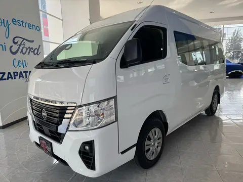 Nissan Urvan 11 Pasajeros usado (2024) color Blanco financiado en mensualidades(enganche $197,562 mensualidades desde $15,107)