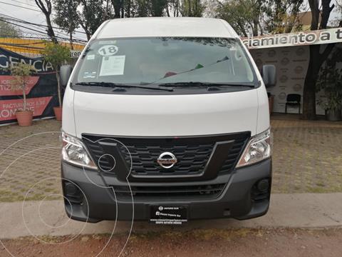 Nissan Urvan DV Panel Larga Toldo Alto 5P usado (2018) color Blanco precio $340,000