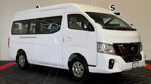 Nissan Urvan 15 Pasajeros usado (2022) color Blanco financiado en mensualidades(enganche $118,580 mensualidades desde $12,701)