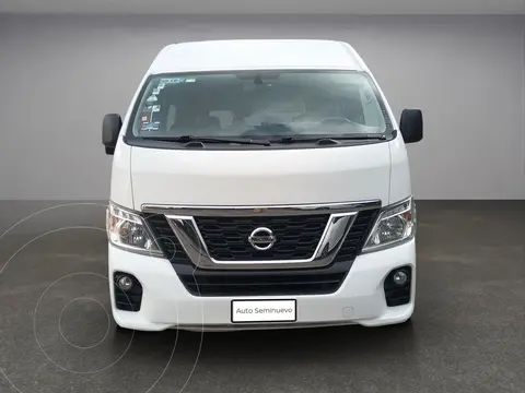 Nissan Urvan 15 Pas Amplia Aa Pack Seguridad usado (2020) color Blanco financiado en mensualidades(enganche $184,713 mensualidades desde $8,815)
