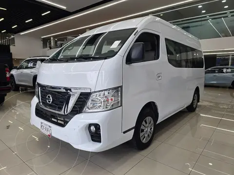 Nissan Urvan 15 Pas Amplia Aa Pack Seguridad usado (2020) color Blanco precio $519,499