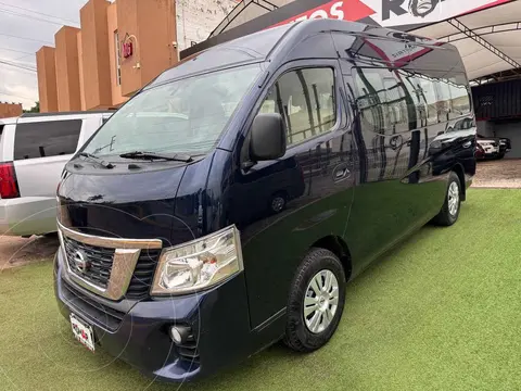 Nissan Urvan 15 Pas Amplia Aa Pack Seguridad usado (2021) color Azul precio $564,999