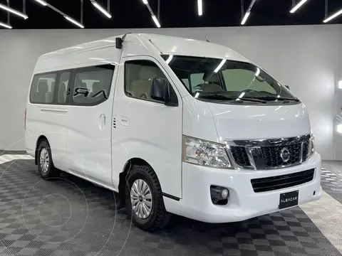 Nissan Urvan 15 Pas Amplia Pack Seguridad Die usado (2017) color Blanco precio $389,900