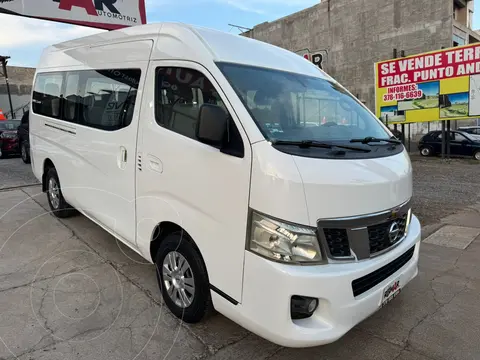 Nissan Urvan 15 Pas Amplia usado (2015) color Blanco financiado en mensualidades(enganche $120,000 mensualidades desde $10,500)