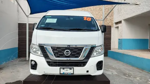 Nissan Urvan 15 Pas Amplia Aa Pack Seguridad usado (2018) color Blanco precio $490,000