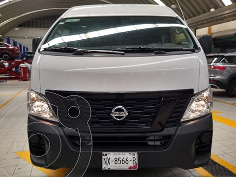 Nissan Urvan Panel Ventanas Amplia usado (2021) color Blanco financiado en mensualidades(enganche $43,900)